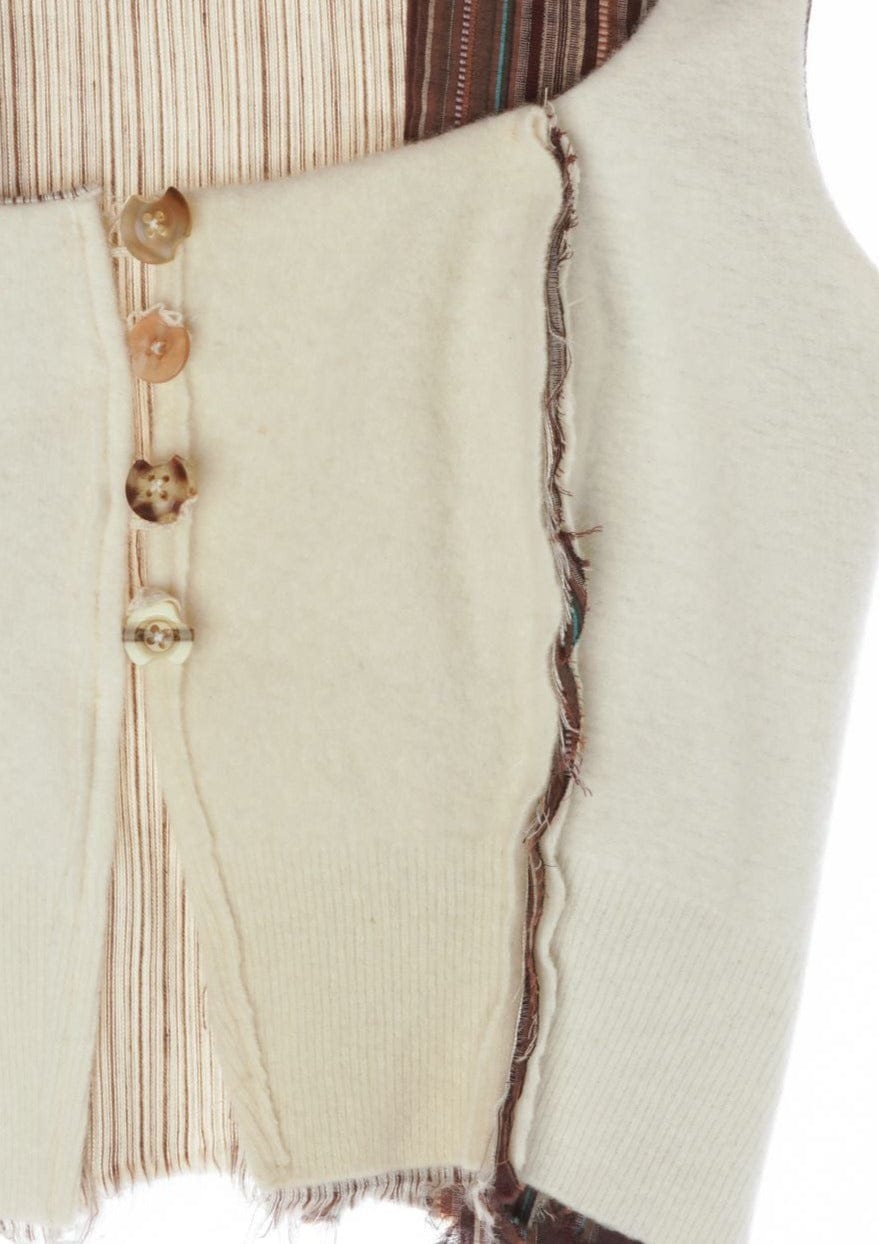 Felted Wool Corset-GARBAGE CORE-APOC STORE