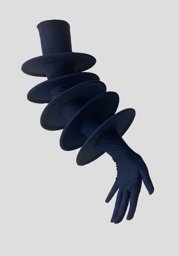 Navy Discs Glove-Sun Woo-APOC STORE