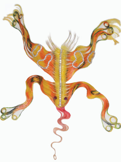 Yellow Frog Wig-Tomihiro Kono-APOC STORE