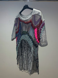 Dualism T-shirt Grey-Lou de Bètoly-APOC STORE