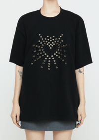 Heart Tee Black-Nibgnus-APOC STORE