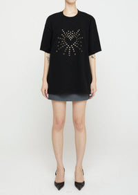 Heart Tee Black-Nibgnus-APOC STORE