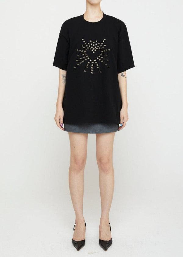 Heart Tee Black-Nibgnus-APOC STORE