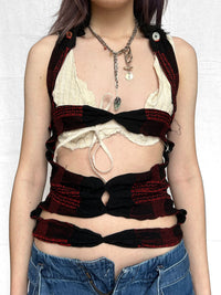 “Hold me” sock top-ssdslsns-APOC STORE