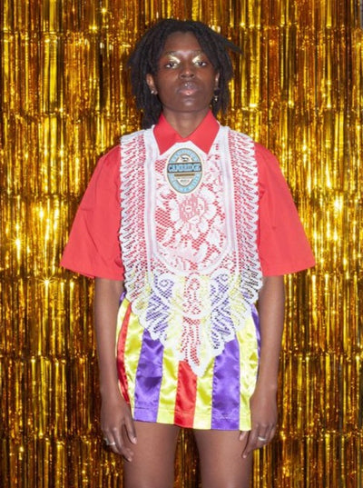 Lace Table Tabbard White-Adam Jones-APOC STORE