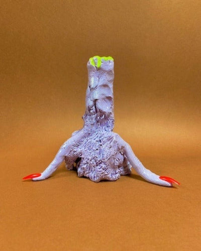 Purple Hand Candlestick-Kate Merry-APOC STORE