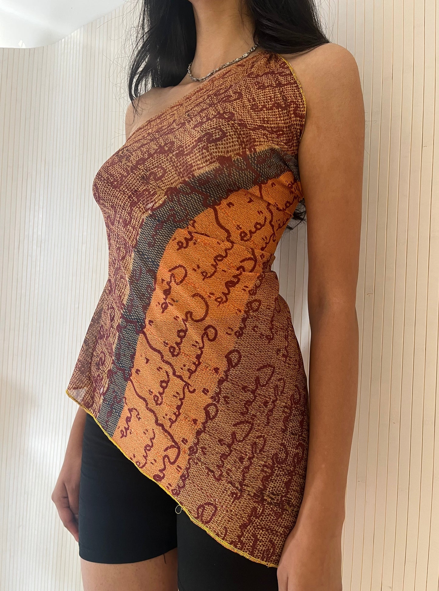 Precious Mesh Top-Hadiyah Hussain-APOC STORE