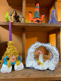 Tanya Tuckers Haunted Hat Candlestick-Kate Merry-APOC STORE
