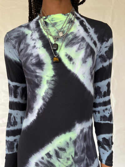 Multicolour Hand Dyed Catsuit-Celia Calderón Asensio-APOC STORE
