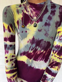 Multicolour Hand Dyed Catsuit-Celia Calderón Asensio-APOC STORE