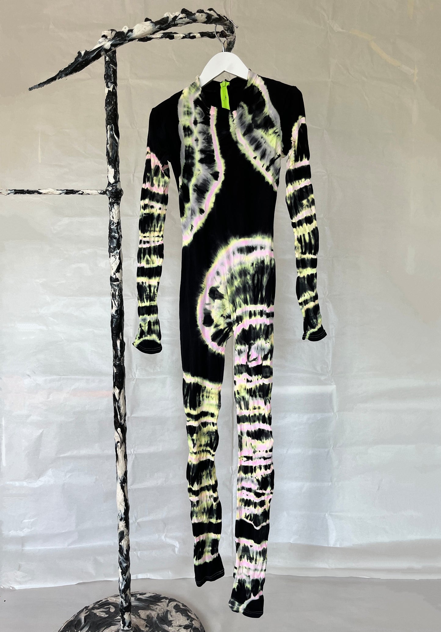 Multicolour Hand Dyed Catsuit-Celia Calderón Asensio-APOC STORE