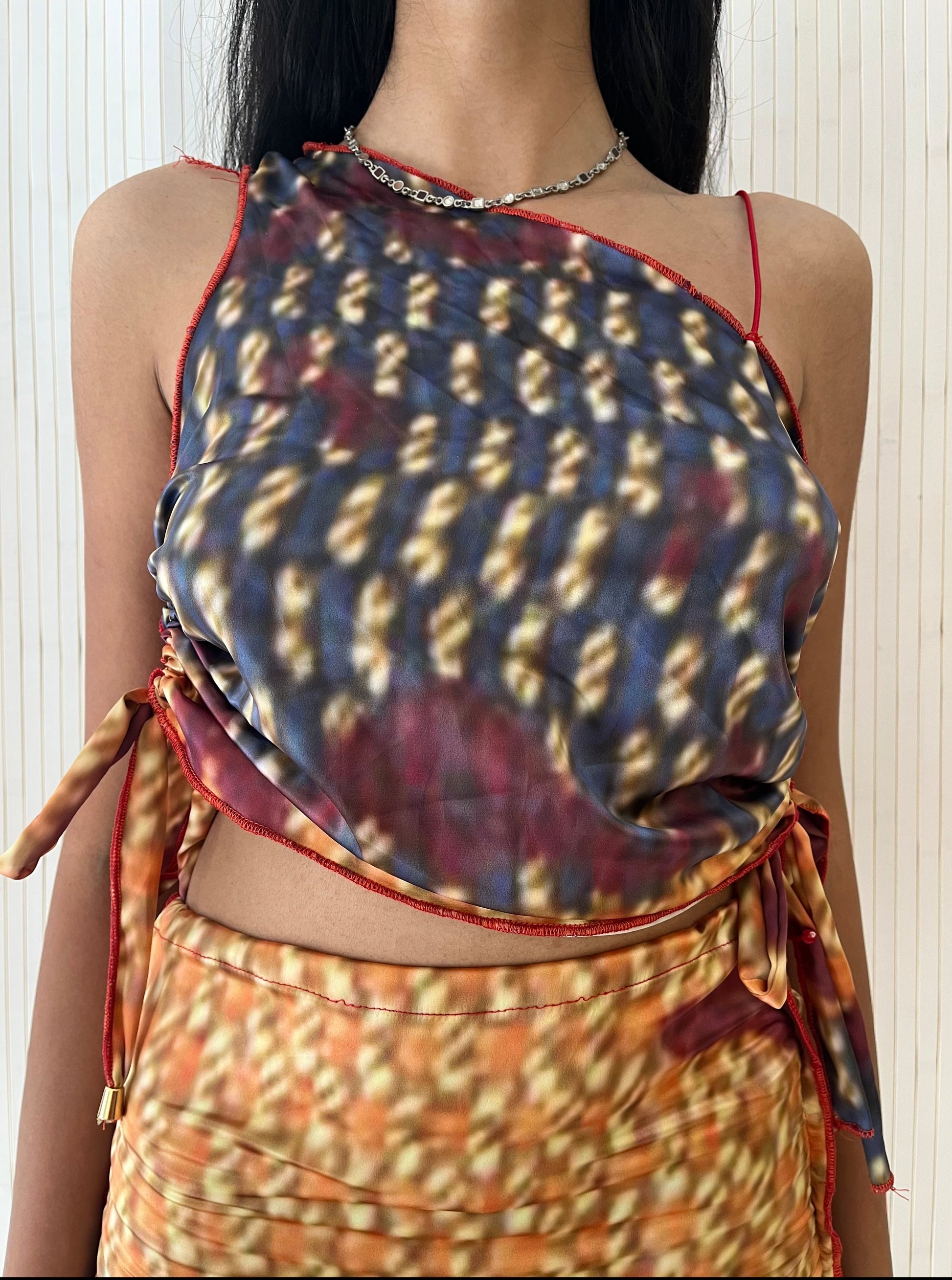 Precious Satin Top-Hadiyah Hussain-APOC STORE