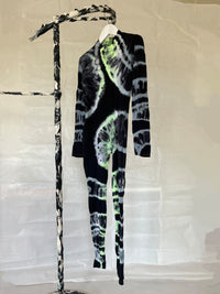 Multicolour Hand Dyed Catsuit-Celia Calderón Asensio-APOC STORE