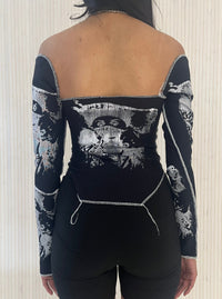 Shaba Top in Moon-Hadiyah Hussain-APOC STORE