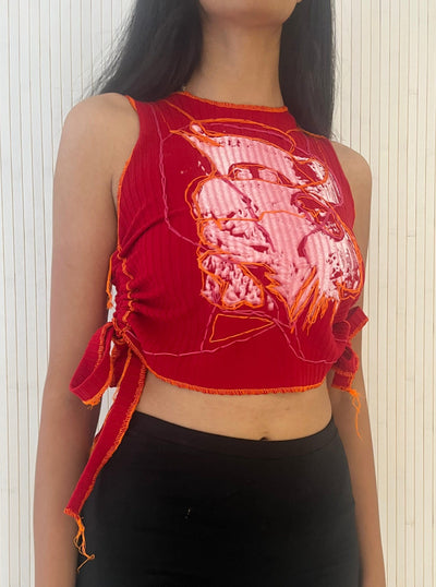 Sisterhood Embroidered x Nicole Chui-Hadiyah Hussain-APOC STORE