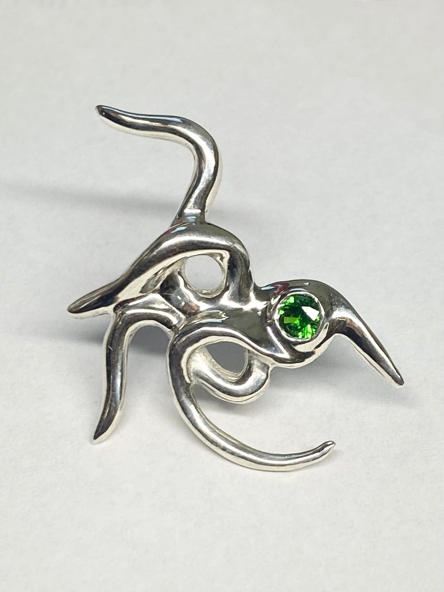 Arachne Earring Green-Rosie Grace Ward-APOC STORE