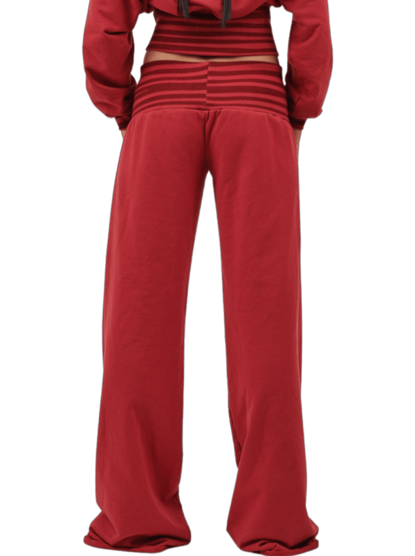 Circus Pant - Marone/Red-Karlaidlaw-APOC STORE