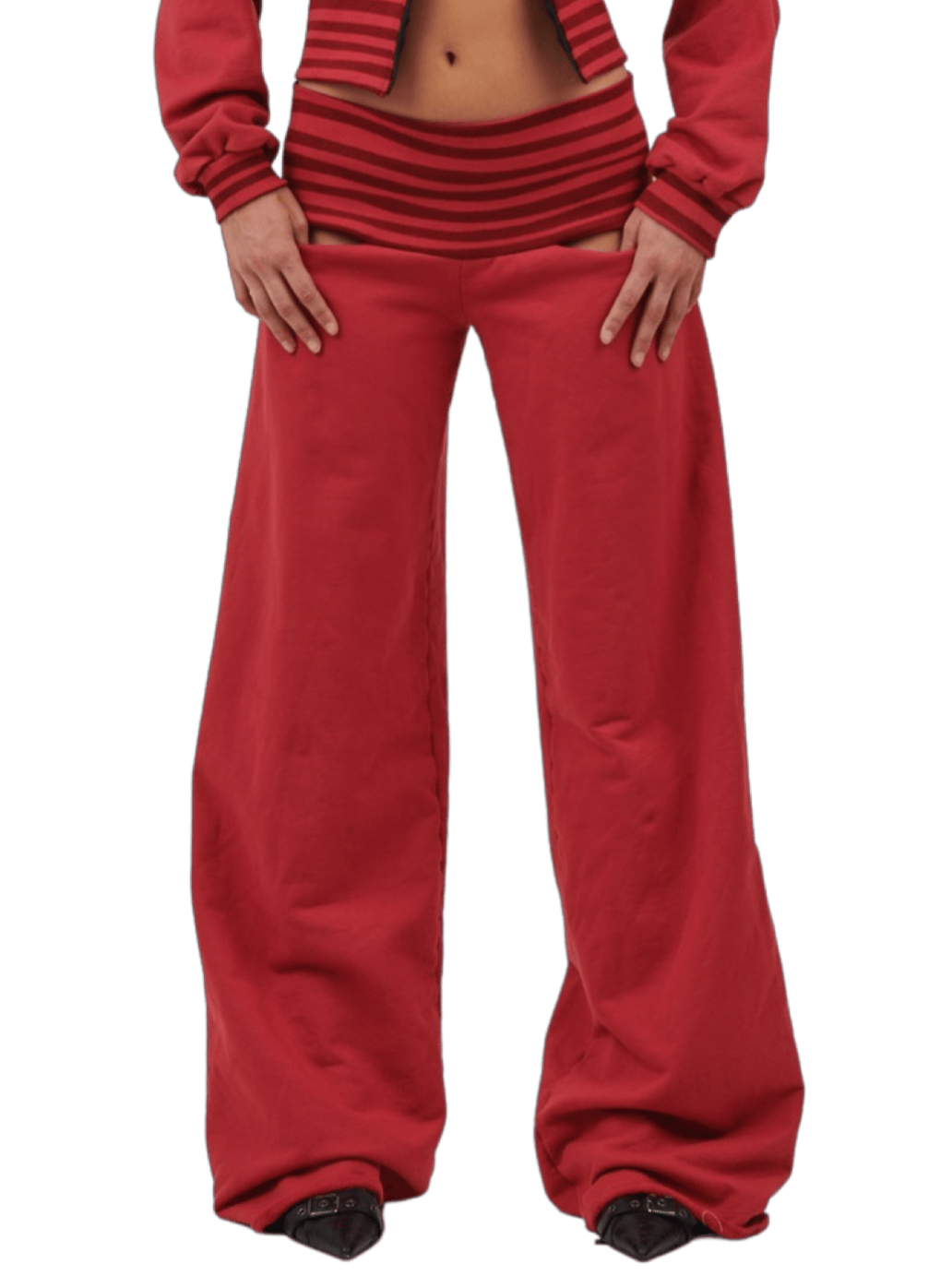 Circus Pant - Marone/Red-Karlaidlaw-APOC STORE