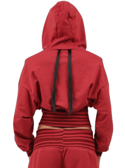 Circus Jacket - Marone/red-Karlaidlaw-APOC STORE