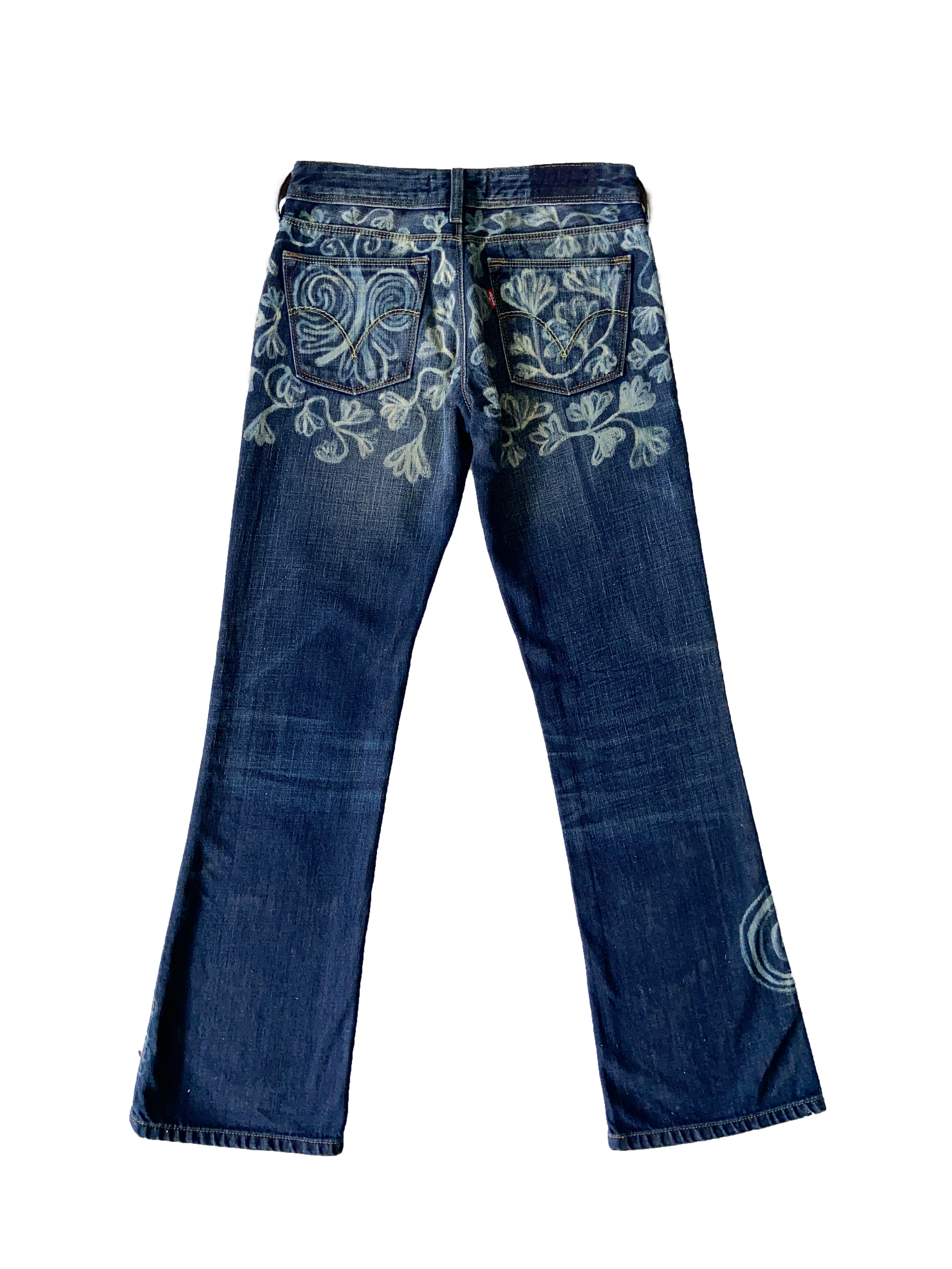 Hand Painted Jeans-Anna Castellano-APOC STORE