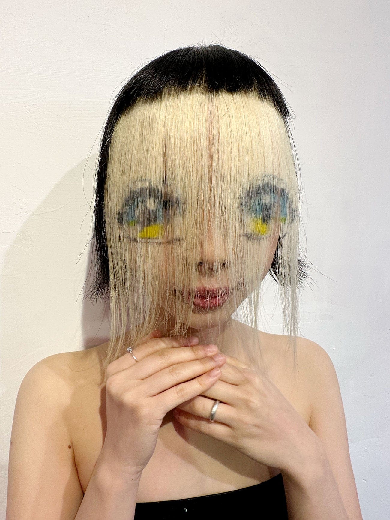 Cyan Yellow Fancy Kirakira Eyes-Tomihiro Kono-APOC STORE