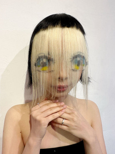 Cyan Yellow Fancy Kirakira Eyes-Tomihiro Kono-APOC STORE