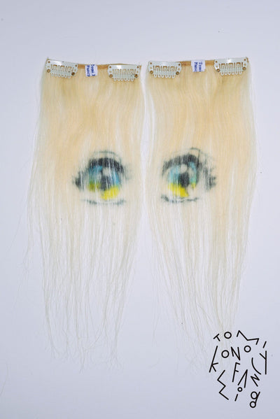 Cyan Yellow Fancy Kirakira Eyes-Tomihiro Kono-APOC STORE