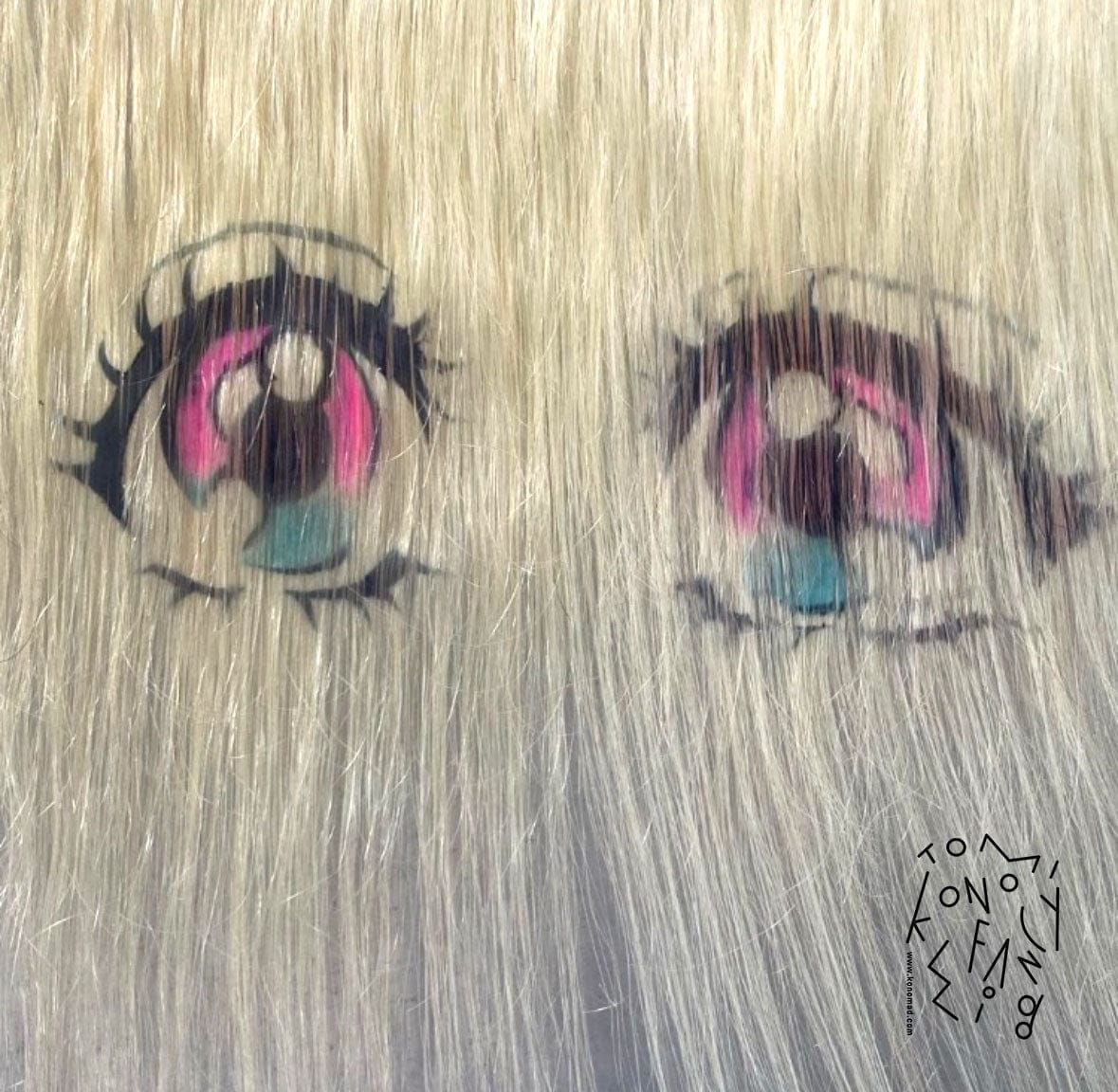 Pink Blue Fancy Kirakira Eyes-Tomihiro Kono-APOC STORE