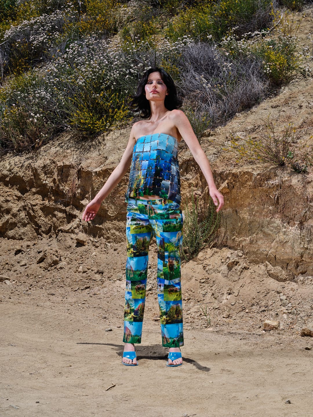 Lenticular Image-Flip Landscape Jeans-Leeann Huang-APOC STORE