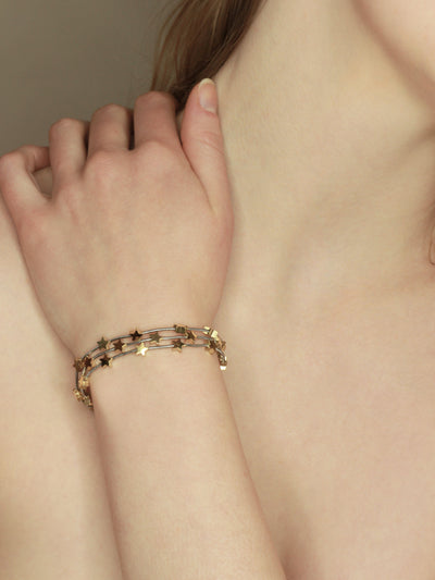 Lil Star Necklace Long Gold-Marland Backus-APOC STORE
