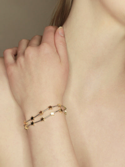 Lil Star Necklace Short Gold-Marland Backus-APOC STORE