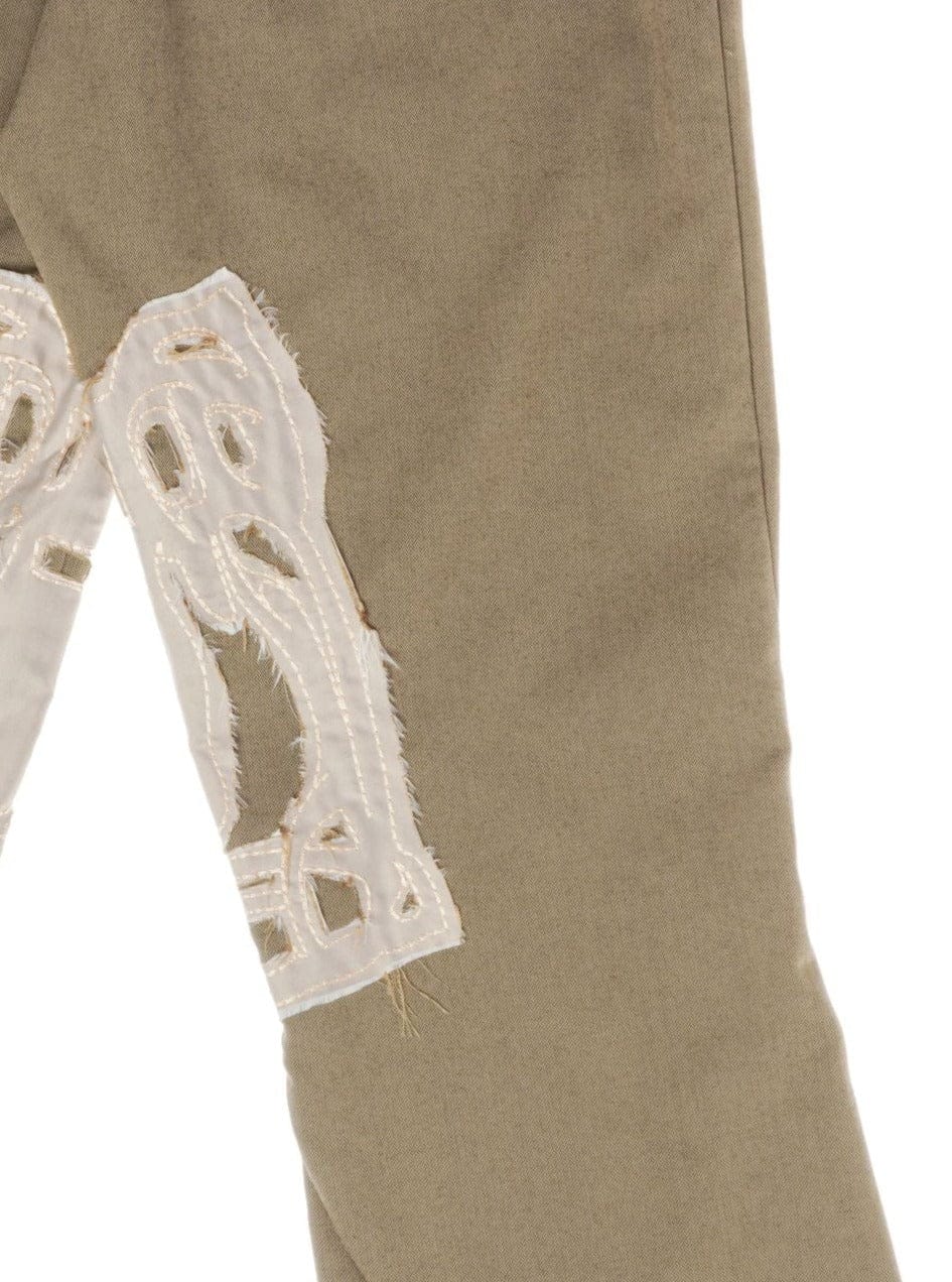 Embroidered Trousers-GARBAGE CORE-APOC STORE