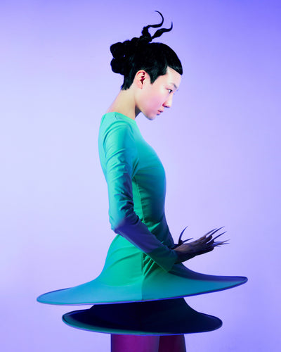 Basic Tight Top In Pistachio-Sun Woo-APOC STORE