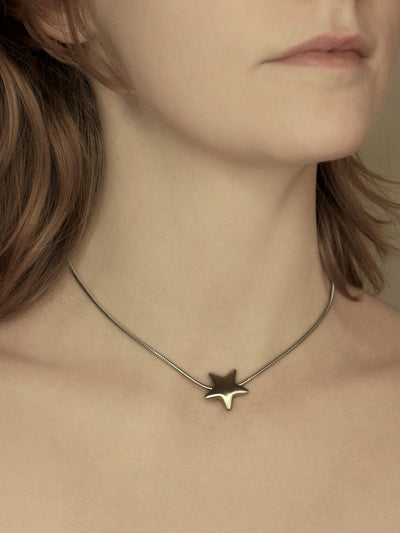Lucky Star Necklace-Marland Backus-APOC STORE