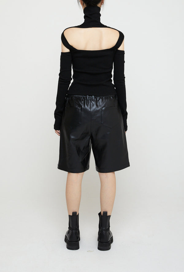 Mago Zip Up Black-Nibgnus-APOC STORE