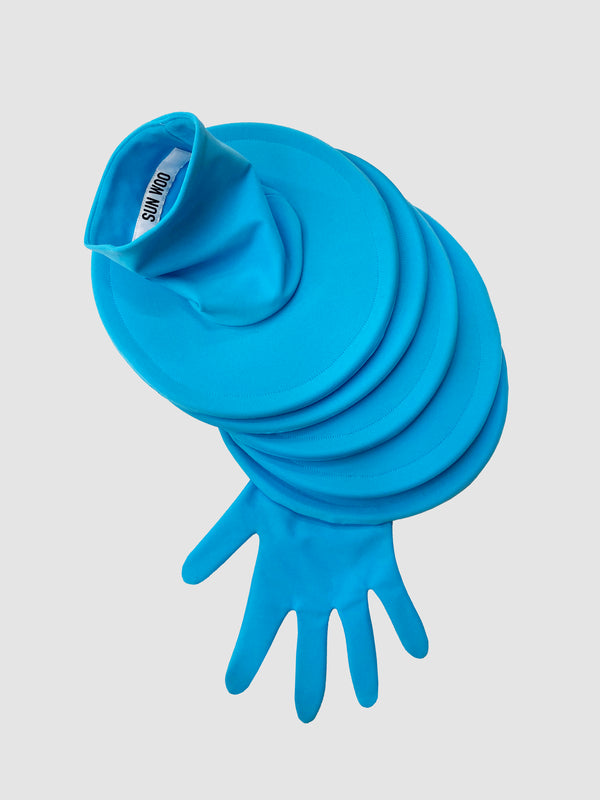 Maya Blue Discs Glove-Sun Woo-APOC STORE