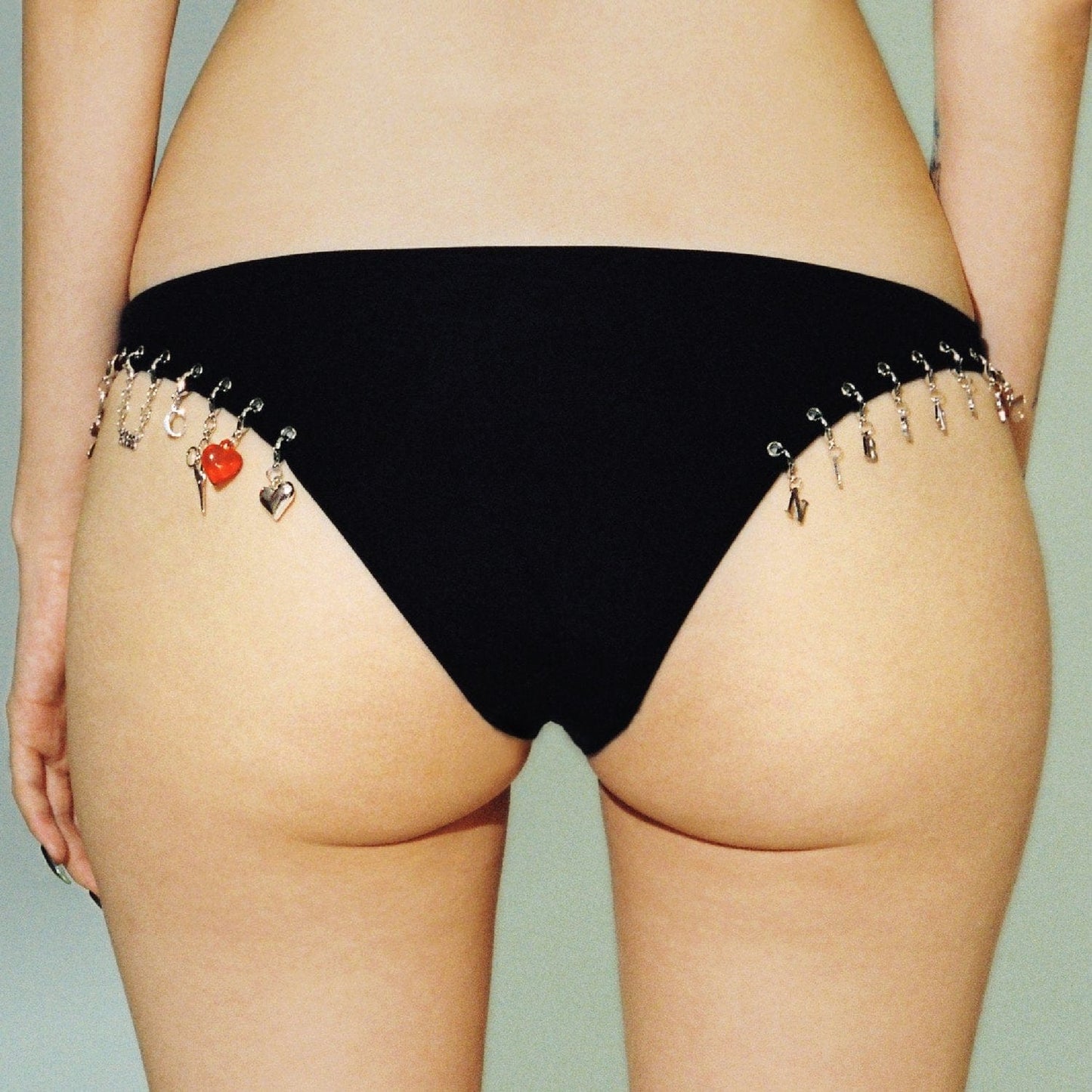 Charm Bikini Black-Nibgnus-APOC STORE