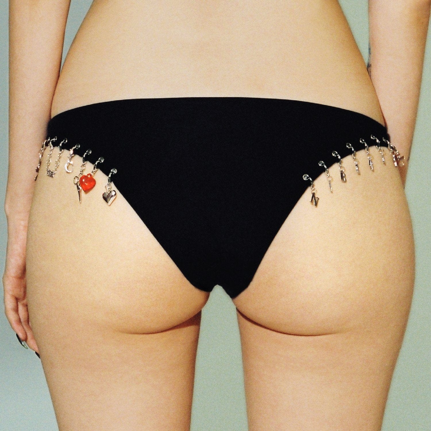 Charm Bikini Black-Nibgnus-APOC STORE