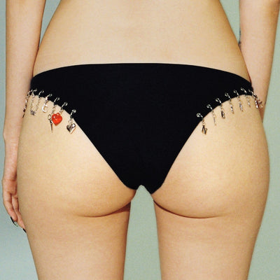 Charm Bikini Black-Nibgnus-APOC STORE
