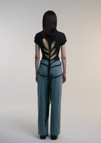 Knot Tee Black-Nibgnus-APOC STORE