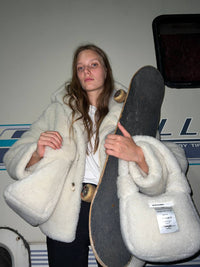 White Wool Jacket-Anton Belinskiy-APOC STORE