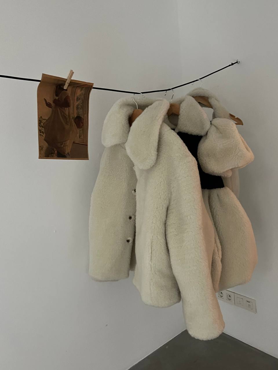 White Wool Jacket-Anton Belinskiy-APOC STORE