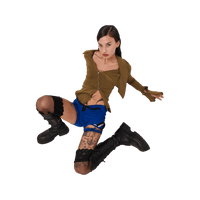 Micro Short - Blue-Karlaidlaw-APOC STORE