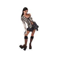 Wool Garter Skirt-Karlaidlaw-APOC STORE