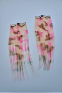 Pink Brown Camouflage Extensions-Tomihiro Kono-APOC STORE