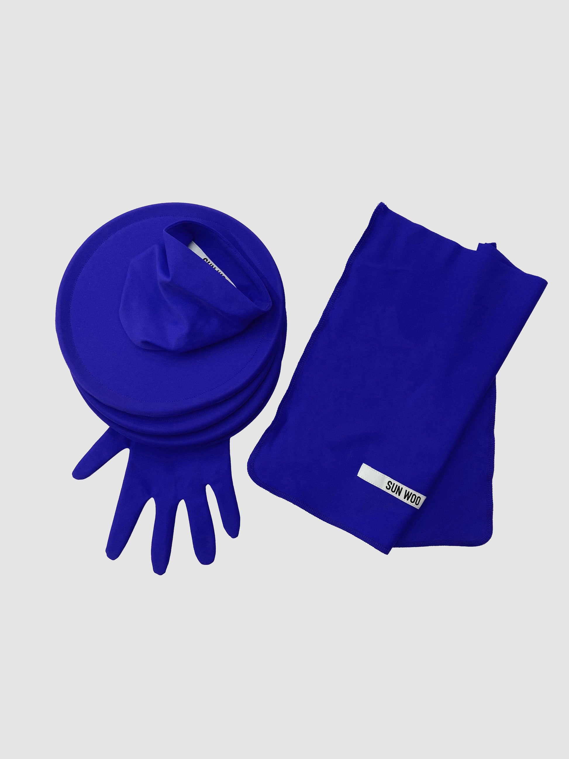 Royal Blue Discs Glove-Sun Woo-APOC STORE