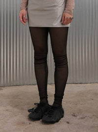 Black sheer leggings-Lalameemee-APOC STORE