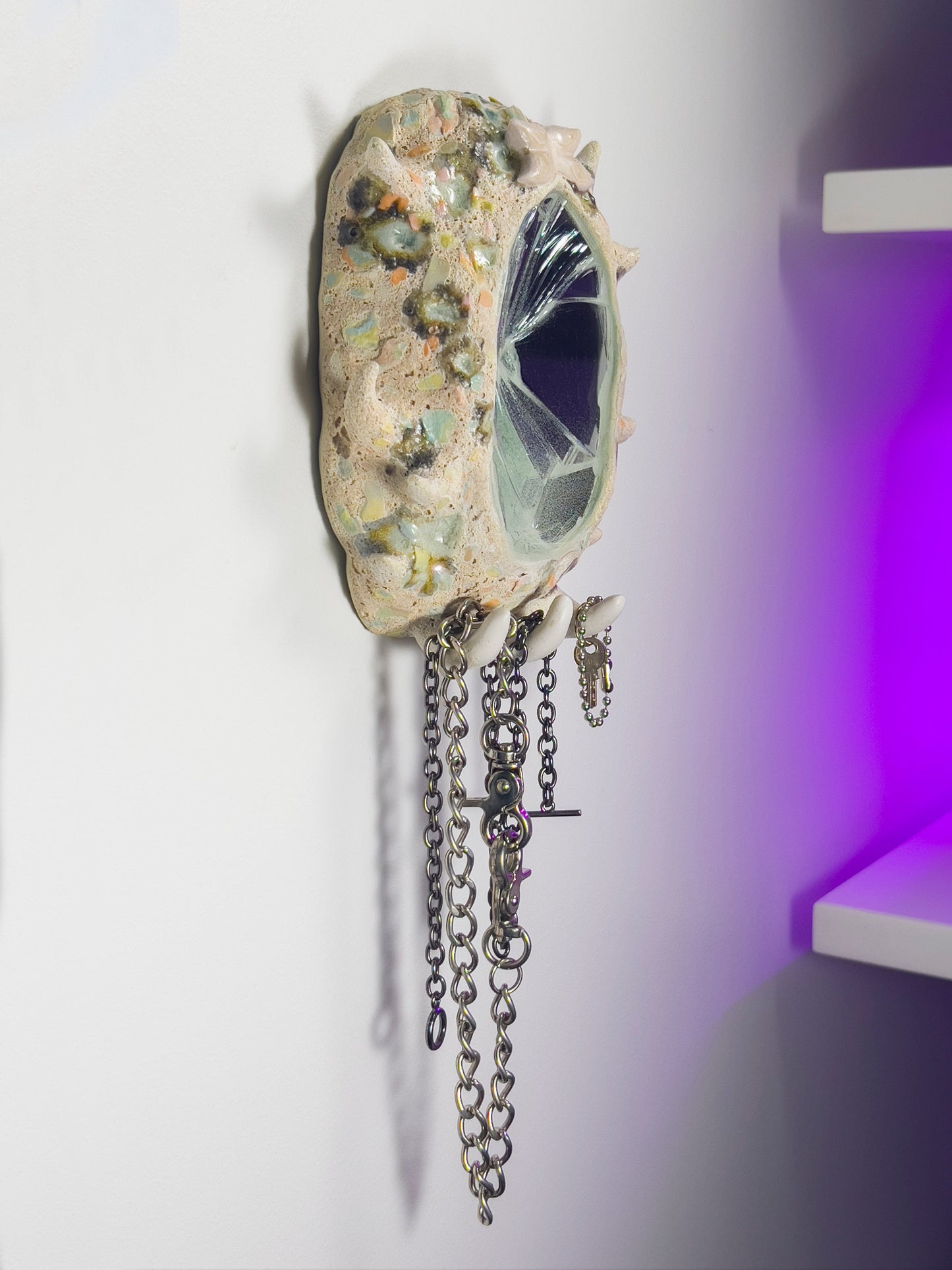 shell mirror-Kaley Flowers-APOC STORE
