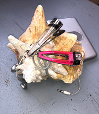 Neon Pink Lighter Hair Clip-Corrina Goutos-APOC STORE