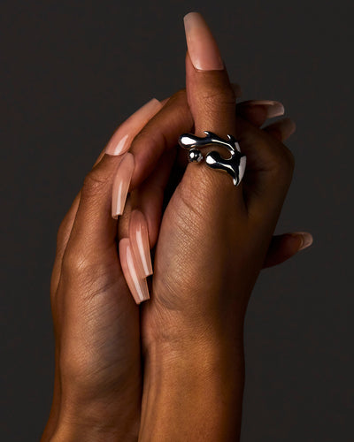 Tooth Flower Ring-Hannah Jewett-APOC STORE